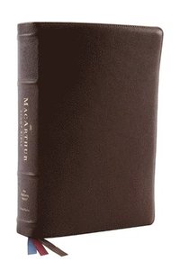 bokomslag NKJV, MacArthur Study Bible, 2nd Edition, Premium Goatskin Leather, Brown, Premier Collection, Comfort Print