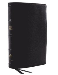 bokomslag NKJV, Reference Bible, Classic Verse-by-Verse, Center-Column, Premium Goatskin Leather, Black, Premier Collection, Red Letter, Comfort Print