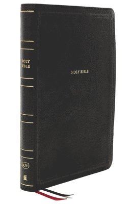 bokomslag KJV Holy Bible: Giant Print Thinline Bible, Black Leathersoft, Red Letter, Comfort Print: King James Version