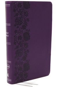 bokomslag NKJV, End-of-Verse Reference Bible, Personal Size Large Print, Leathersoft, Purple, Red Letter, Comfort Print