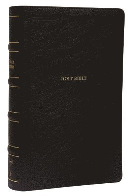 NKJV, End-of-Verse Reference Bible, Personal Size Large Print, Leathersoft, Black, Red Letter, Comfort Print 1