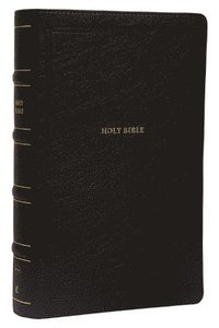 bokomslag NKJV, End-of-Verse Reference Bible, Personal Size Large Print, Leathersoft, Black, Thumb Indexed, Red Letter, Comfort Print