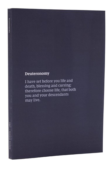 Thomas Nelson Publishers - NKJV Bible Journal - Deuteronomy, Paperback, Comfort Print, Häftad