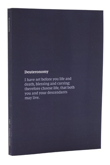 bokomslag NKJV Bible Journal - Deuteronomy, Paperback, Comfort Print