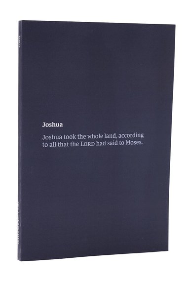 Thomas Nelson Publishers - NKJV Bible Journal - Joshua, Paperback, Comfort Print, Häftad