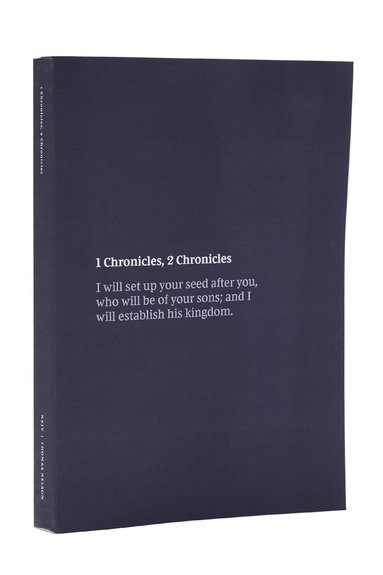 Sewn Smyth, Thomas Nelson Publishers - NKJV Bible Journal - 1-2 Chronicles, Paperback,, Häftad