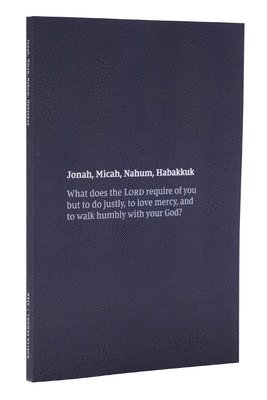 NKJV Bible Journal - Jonah, Micah, Nahum, Habakkuk 1