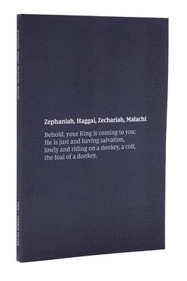 NKJV Bible Journal - Zephaniah, Haggai, Zechariah, Malachi 1