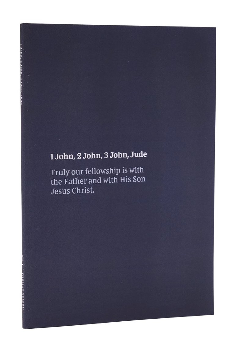 Thomas Nelson, Sewn Smyth, Thomas Nelson Publishers - NKJV Bible Journal - 1-3 John, Jude, Paperback, Comfort Print, Häftad