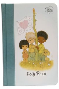 bokomslag NKJV, Precious Moments Small Hands Bible, Hardcover, Teal, Comfort Print
