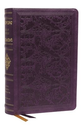 bokomslag KJV, Personal Size Reference Bible, Sovereign Collection, Leathersoft, Purple, Red Letter, Thumb Indexed, Comfort Print