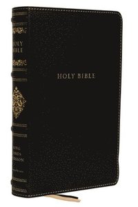 bokomslag KJV, Personal Size Reference Bible, Sovereign Collection, Genuine Leather, Black, Red Letter, Thumb Indexed, Comfort Print