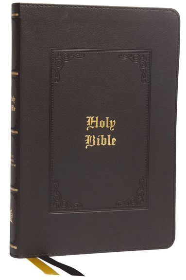 bokomslag KJV Holy Bible: Large Print Thinline, Black Leathersoft, Red Letter, Comfort Print: King James Version