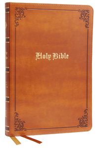 bokomslag KJV Holy Bible: Large Print Thinline, Tan Leathersoft, Red Letter, Comfort Print: King James Version