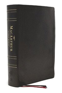 bokomslag ESV, MacArthur Study Bible, 2nd Edition, Genuine leather, Black, Thumb Indexed