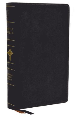 Catholic Bible Press - NABRE, New American Bible, Revised Edition, Catholic Bible, Large Print Edition, Leathersoft, Black, Thumb Indexed, Comfort Print, Inbunden