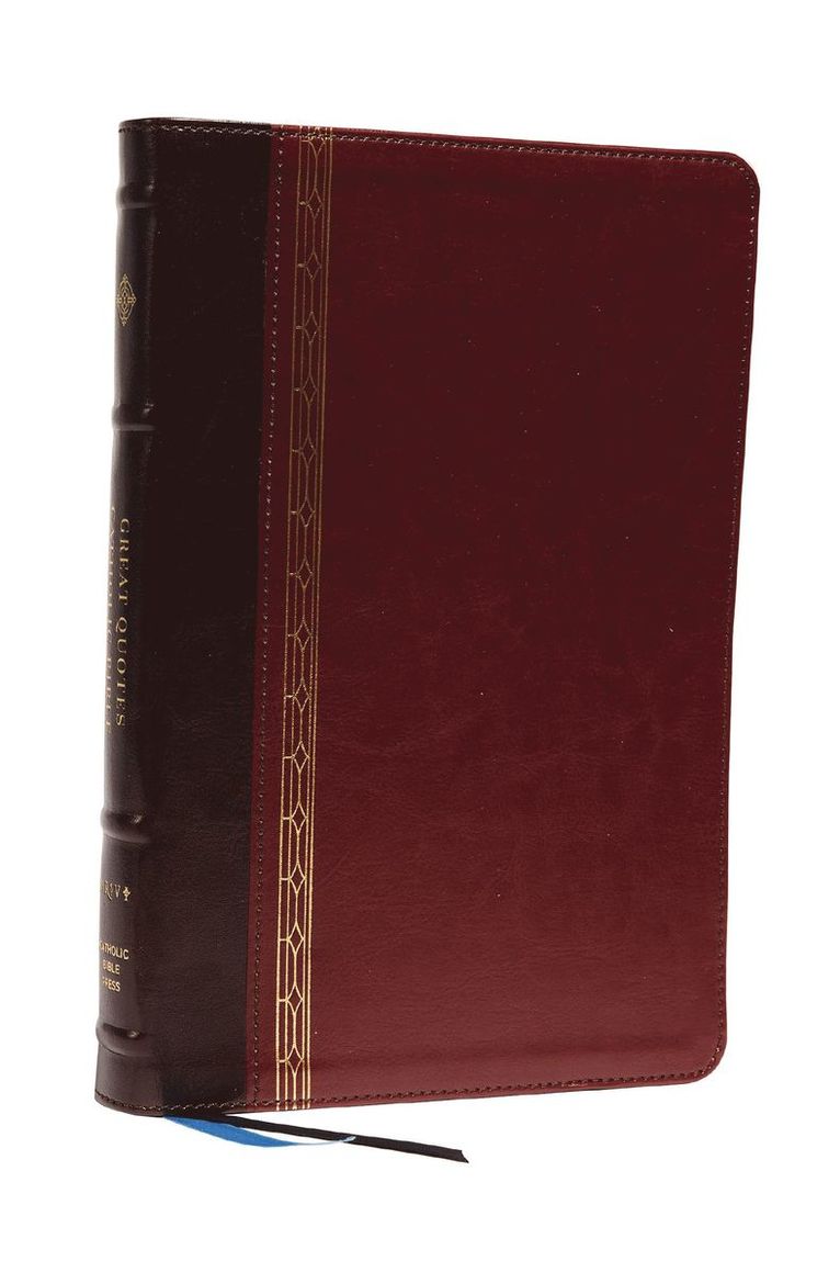 NRSVCE, Great Quotes Catholic Bible, Leathersoft, Burgundy, Comfort Print 1