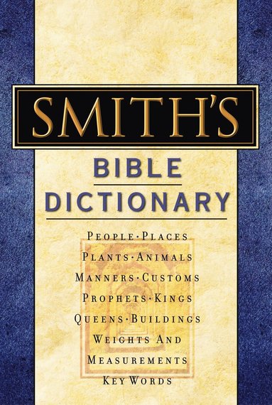 bokomslag Smith's Bible Dictionary