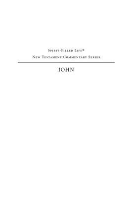 Jon Huntzinger, Jonathan David Huntzinger, Jack W. Hayford, David P. Seemuth - John, Häftad