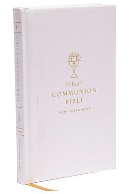 NABRE, New American Bible, Revised Edition, Catholic Bible, First Communion Bible: New Testament, Hardcover, White 1