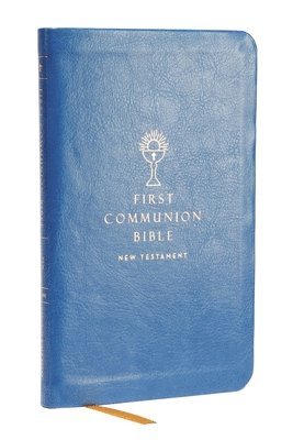 bokomslag NABRE, New American Bible, Revised Edition, Catholic Bible, First Communion Bible: New Testament, Leathersoft, Blue