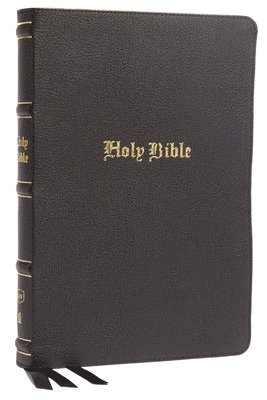 KJV Holy Bible: Large Print Thinline, Black Genuine Leather, Red Letter, Comfort Print: King James Version 1
