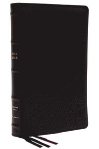 bokomslag KJV Holy Bible: Large Print Thinline, Black Goatskin Leather, Premier collection, Red Letter, Comfort Print: King James Version