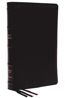 KJV Holy Bible: Large Print Thinline, Black Goatskin Leather, Premier collection, Red Letter, Comfort Print: King James Version 1