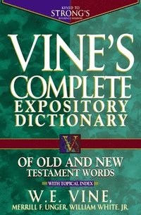 bokomslag Vine's Complete Expository Dictionary of Old and New Testament Words