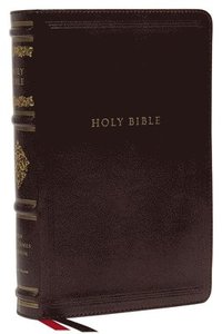 bokomslag NKJV, Personal Size Reference Bible, Sovereign Collection, Leathersoft, Brown, Red Letter, Thumb Indexed, Comfort Print