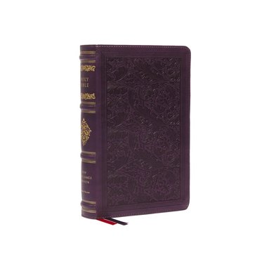 bokomslag NKJV, Personal Size Reference Bible, Sovereign Collection, Leathersoft, Purple, Red Letter, Comfort Print