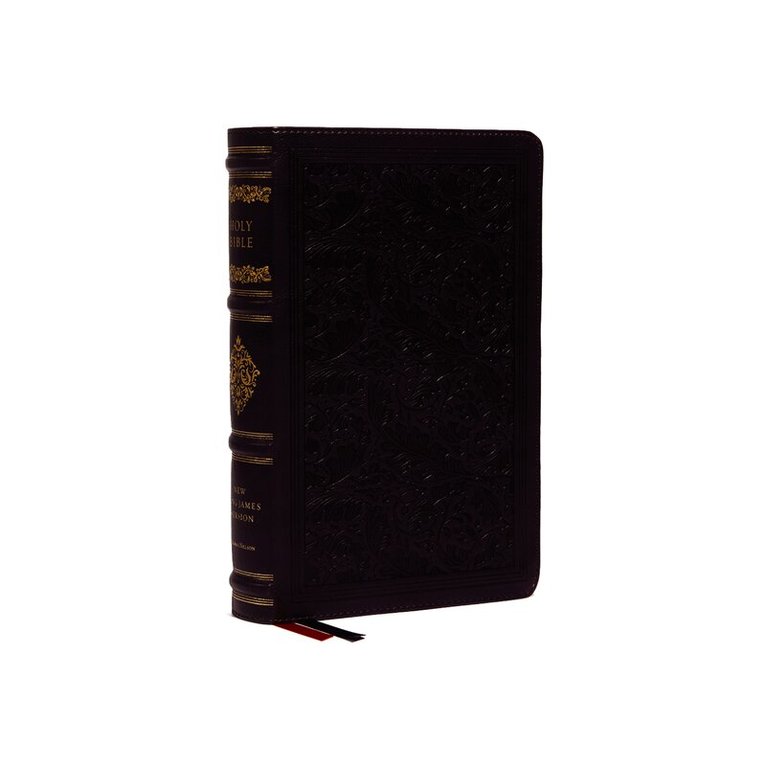 Thomas Nelson, Thomas Nelson - NKJV, Personal Size Reference Bible, Sovereign Collection, Leathersoft, Purple, Red Letter, Comfort Print, Inbunden
