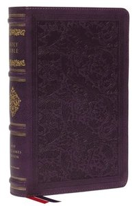 bokomslag NKJV, Personal Size Reference Bible, Sovereign Collection, Leathersoft, Purple, Red Letter, Thumb Indexed, Comfort Print