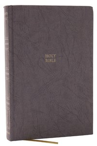 bokomslag KJV Holy Bible: Paragraph-style Large Print Thinline with 43,000 Cross References, Gray Hardcover, Red Letter, Comfort Print: King James Version