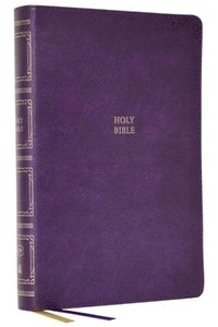 bokomslag KJV Holy Bible: Paragraph-style Large Print Thinline with 43,000 Cross References, Purple Leathersoft, Red Letter, Comfort Print: King James Version