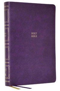 bokomslag KJV Holy Bible: Paragraph-style Large Print Thinline with 43,000 Cross References, Purple Leathersoft, Red Letter, Comfort Print (Thumb Indexed): King James Version