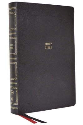 KJV Holy Bible: Paragraph-style Large Print Thinline with 43,000 Cross References, Black Genuine Leather, Red Letter, Comfort Print (Thumb Indexed): King James Version 1