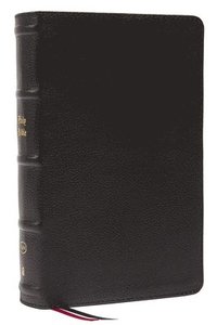 bokomslag KJV Holy Bible: Large Print Single-Column with 43,000 End-of-Verse Cross References, Black Genuine Leather, Personal Size, Red Letter, Comfort Print: King James Version