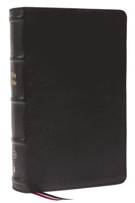KJV Holy Bible: Large Print Single-Column with 43,000 End-of-Verse Cross References, Black Genuine Leather, Personal Size, Red Letter, Comfort Print: King James Version 1