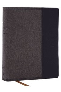bokomslag Prayer Bible: Pray God's Word Cover to Cover (NKJV, Black/Gray Leathersoft, Red Letter, Comfort Print)