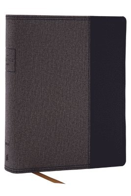 Prayer Bible: Pray God's Word Cover to Cover (NKJV, Black/Gray Leathersoft, Red Letter, Comfort Print) 1