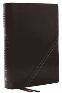 bokomslag NKJV, Word Study Reference Bible, Leathersoft, Black, Red Letter, Comfort Print