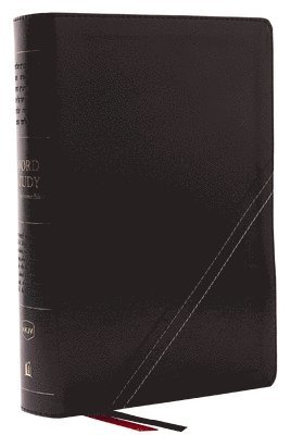 bokomslag NKJV, Word Study Reference Bible, Leathersoft, Black, Red Letter, Comfort Print