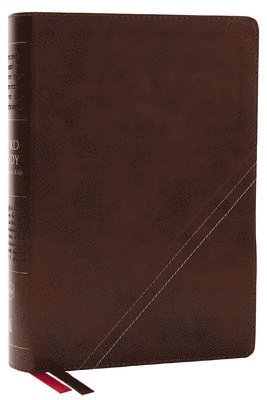 bokomslag NKJV, Word Study Reference Bible, Leathersoft, Brown, Red Letter, Comfort Print