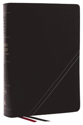 NKJV, Word Study Reference Bible, Bonded Leather, Black, Red Letter, Comfort Print 1