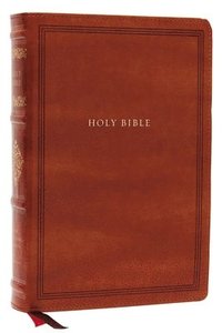 bokomslag NKJV, Wide-Margin Reference Bible, Sovereign Collection, Leathersoft, Brown, Red Letter, Comfort Print