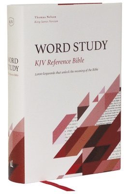 KJV, Word Study Reference Bible, Hardcover, Red Letter, Comfort Print 1
