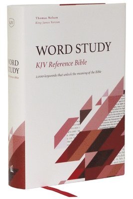 KJV, Word Study Reference Bible, Hardcover, Red Letter, Thumb Indexed, Comfort Print 1