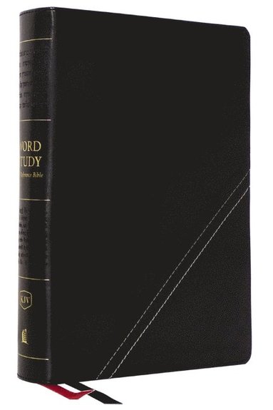 bokomslag KJV, Word Study Reference Bible, Leathersoft, Black, Red Letter, Comfort Print