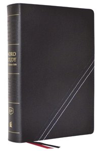 bokomslag KJV, Word Study Reference Bible, Bonded Leather, Black, Red Letter, Comfort Print
